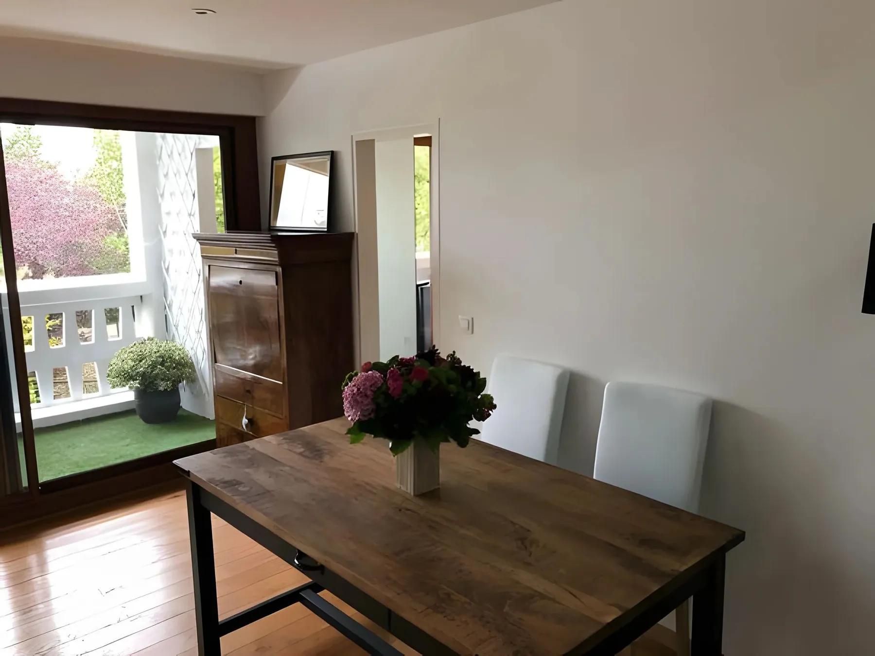 Salle à manger rénovée