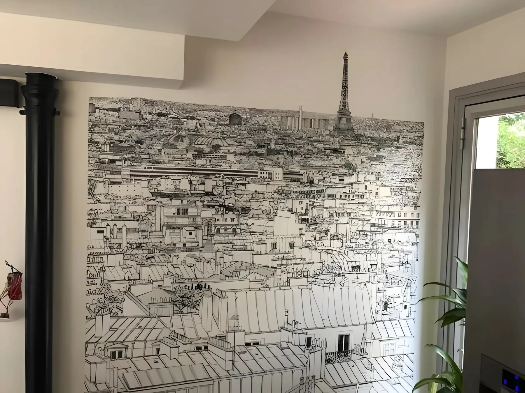 Papier peint panoramique de Paris